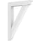 Ekena Millwork Standard Traditional Architectural Grade PVC Bracket with Traditional Ends, 3"W x 24"D x 32"H BKTP03X24X32TRA01 - alternate 1